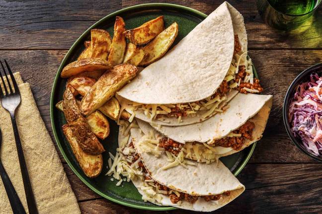 Cheese Burger Tacos