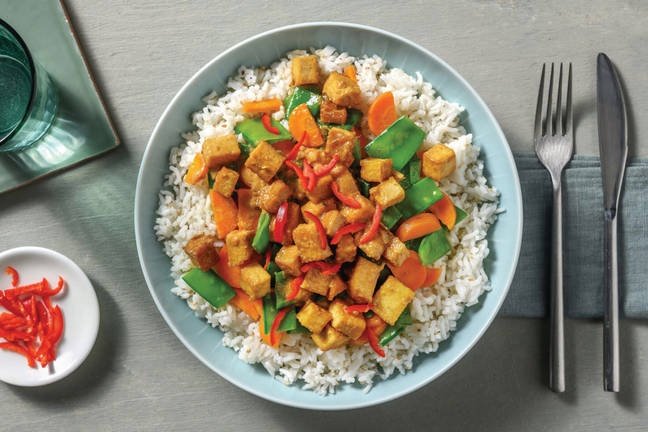 Coconut & Ginger Tofu