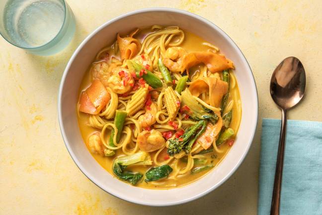 Coconutty King Prawn Laksa