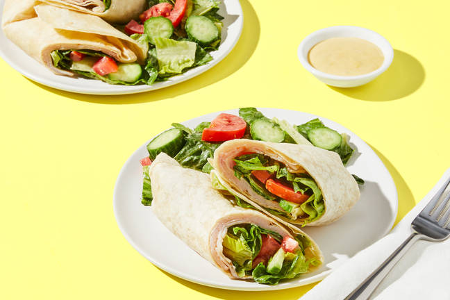 Deli-Style Turkey Wraps