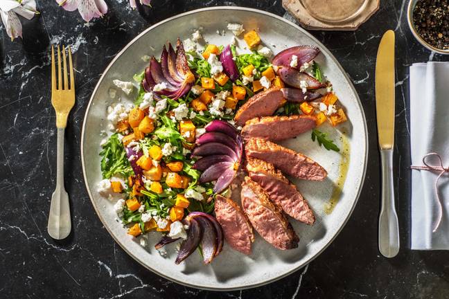 Dukkah Crusted Duck Breast
