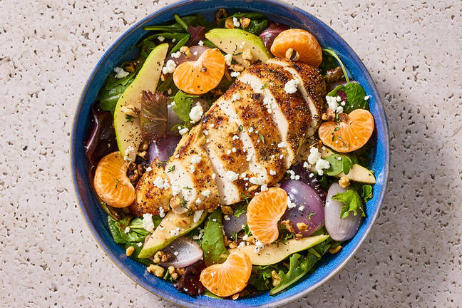 Chicken and Clementine Salad Bowls