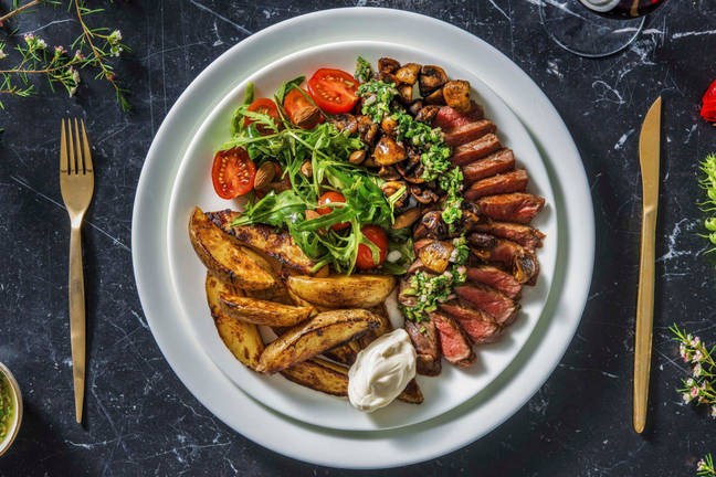 Filet mignon met chimichurri
