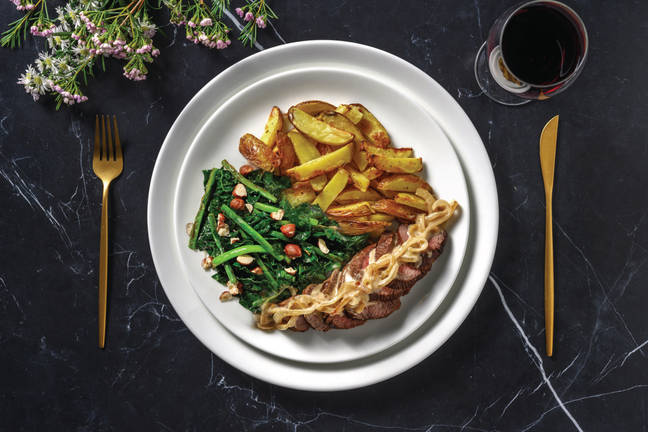 Fillet Steak & Creamy Peppercorn Sauce