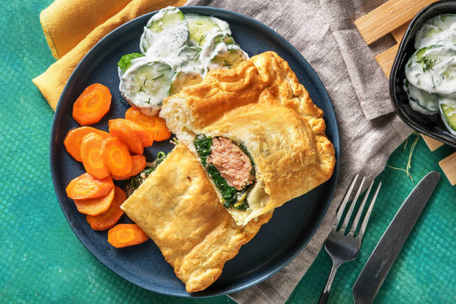 Flakey Salmon Wellington