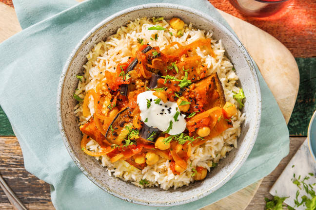 Fragrant Aubergine Curry