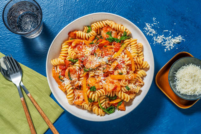 Italian Shrimp Fusilli