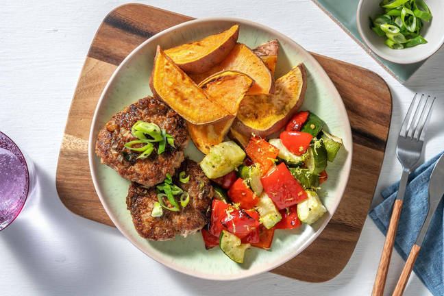 Sweet Soy Turkey Patties