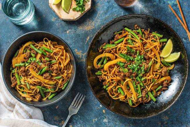 Ginger Beef Noodles
