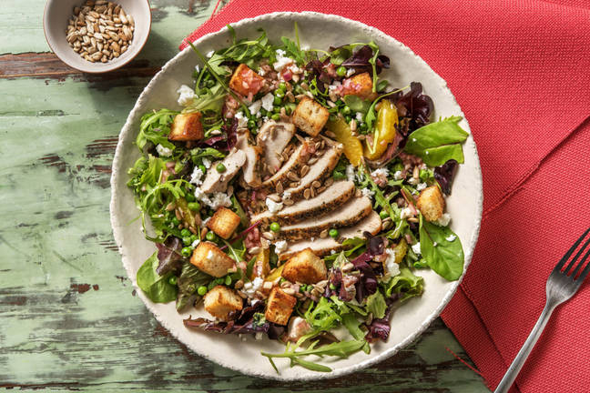 Herby Chicken and Orange Salad