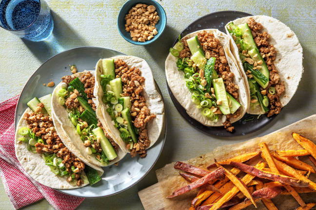 Hoisin Pork Wraps
