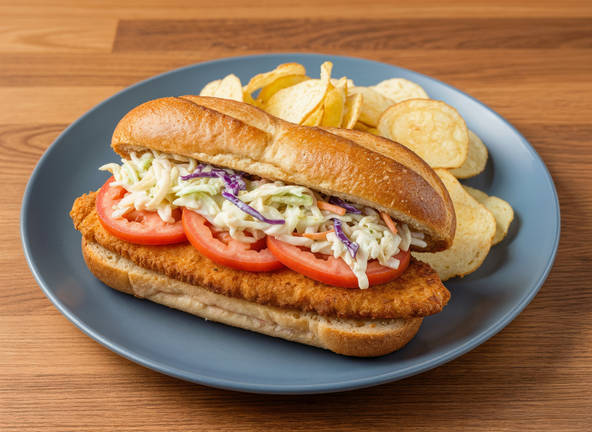 Nashville-Style Spicy Fried Tilapia Sandos