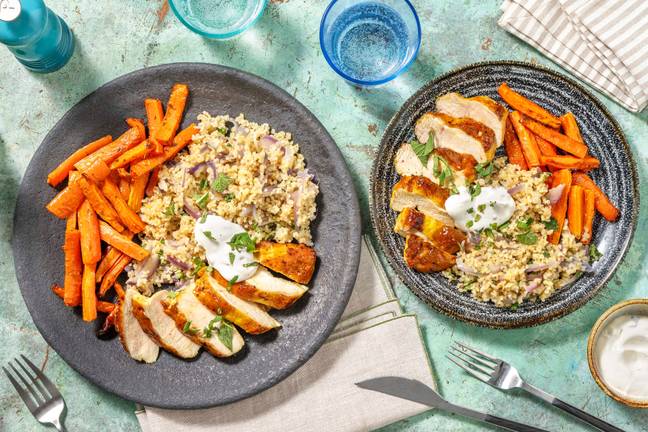 Mango Chutney Glazed Spiced Chicken Breast
