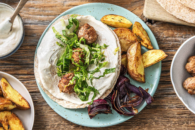 Meatball Wraps