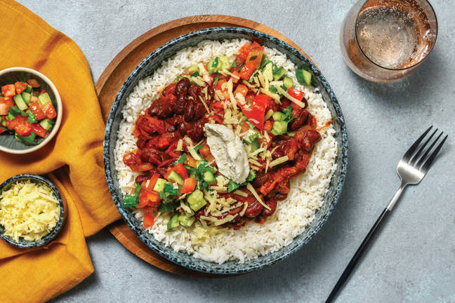 Saucy Louisiana Bean Burrito Bowl