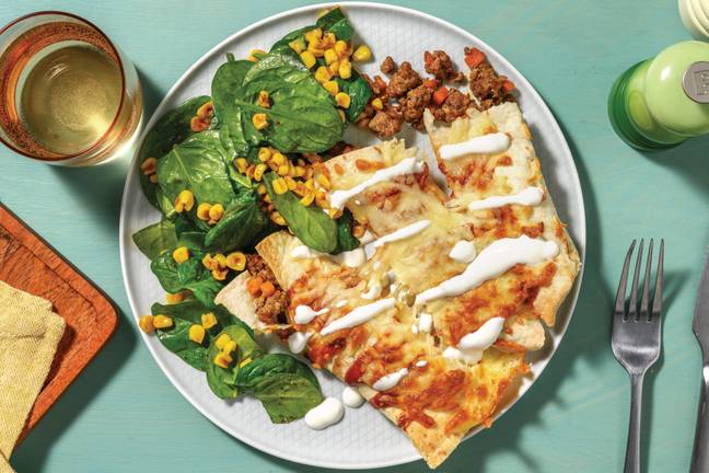 Mexican Beef Enchiladas