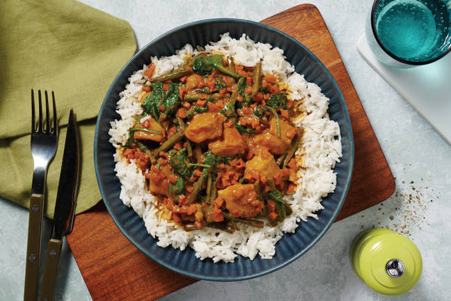Mild Indian White Fish Curry