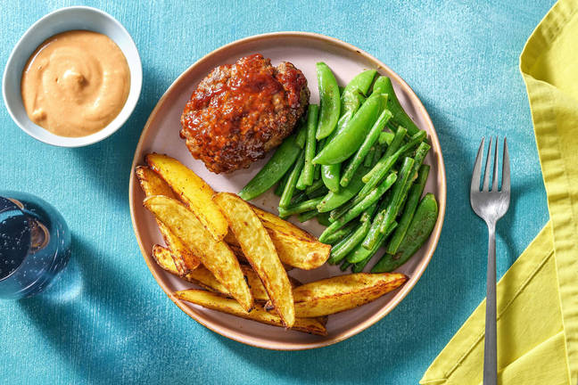 BBQ-Glazed Meatloaf
