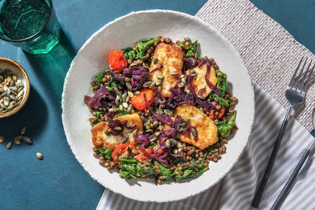 Pan-Fried Halloumi