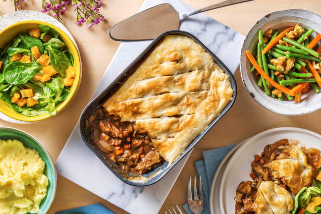 Pastei van kalfsstoof