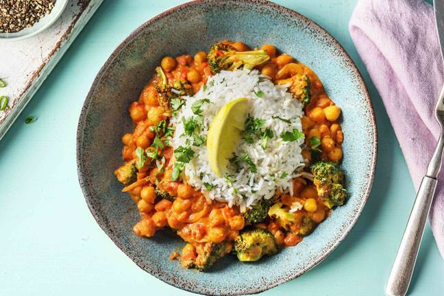 Peanut Butter Chickpea Curry