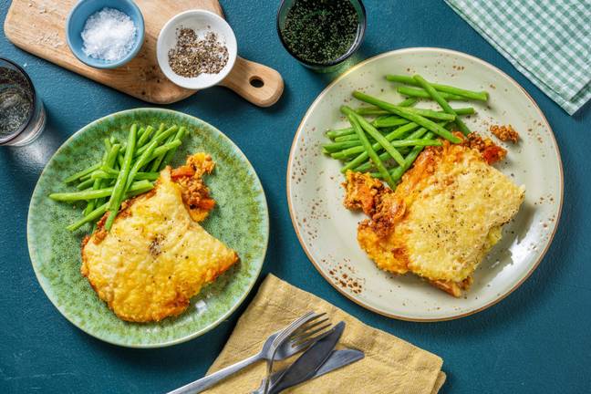 Pork and Cheesy Mash Pie
