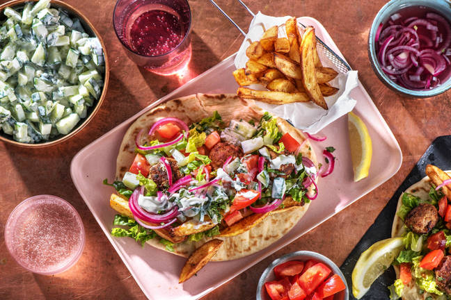 Pork Kofta Gyros