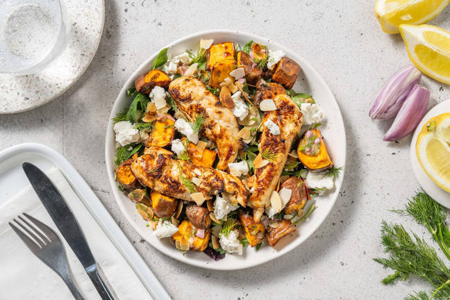 Poulet au miel au citron et à l’aneth