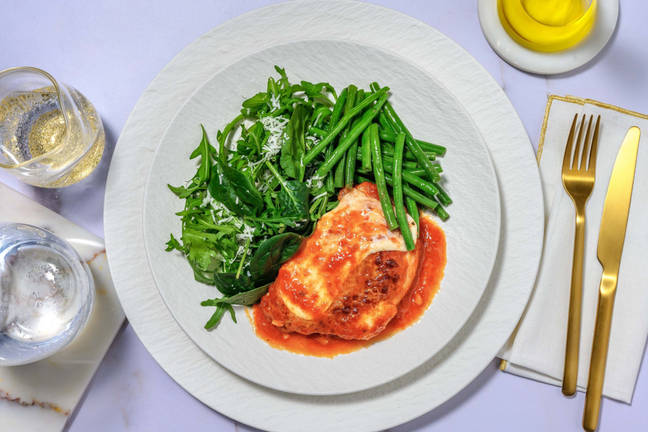 Poulet parmigiana céto