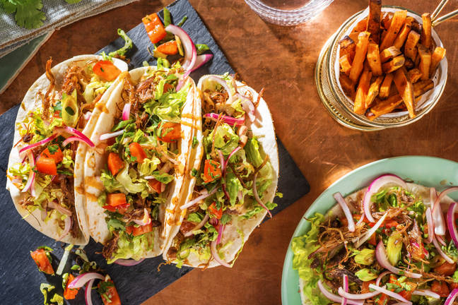 Pulled Duck Tacos