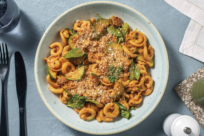 Creamy Chorizo & Leek Orecchiette
