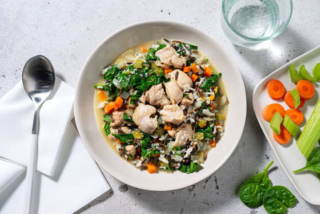 Smart Chicken and Wild Rice Stew