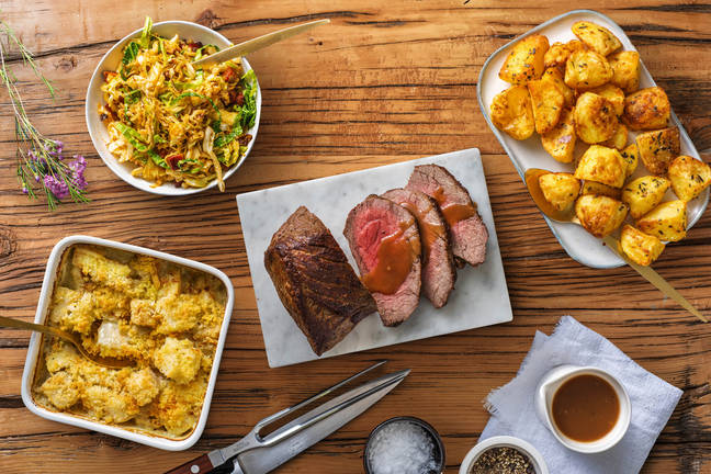 Roast Beef & Redcurrant Gravy