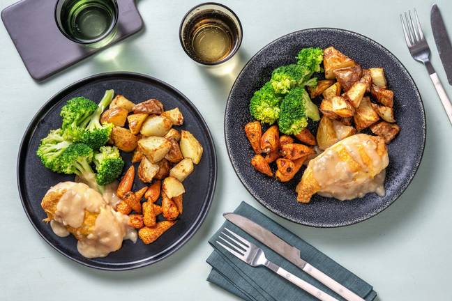 Roast Chicken Breast and Gravy