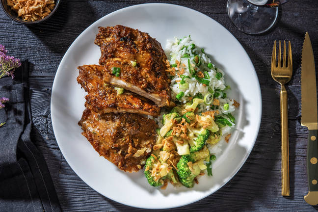 Saucy Honey Garlic Ribs