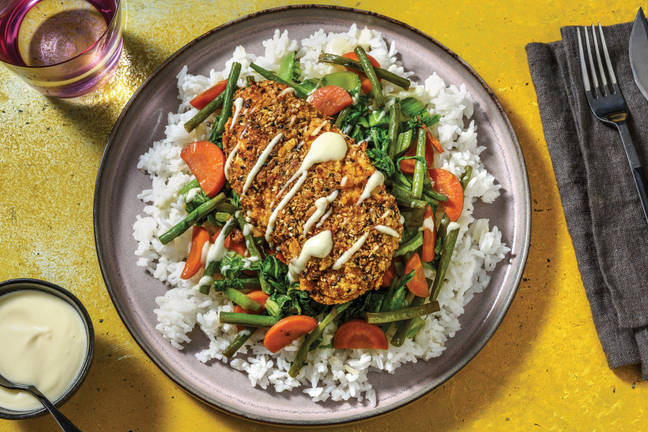 Sesame-Crusted Chicken