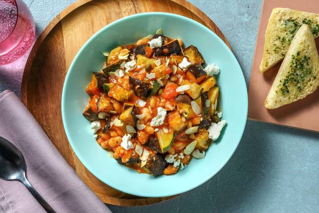 Sicilian Style Aubergine Caponata Stew