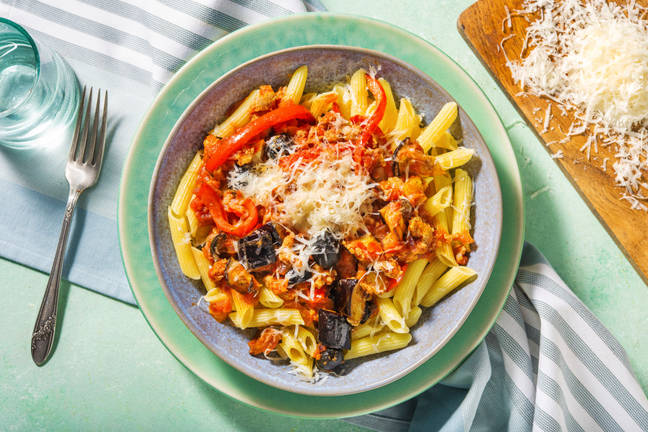 Sicilian-Style Penne Caponata