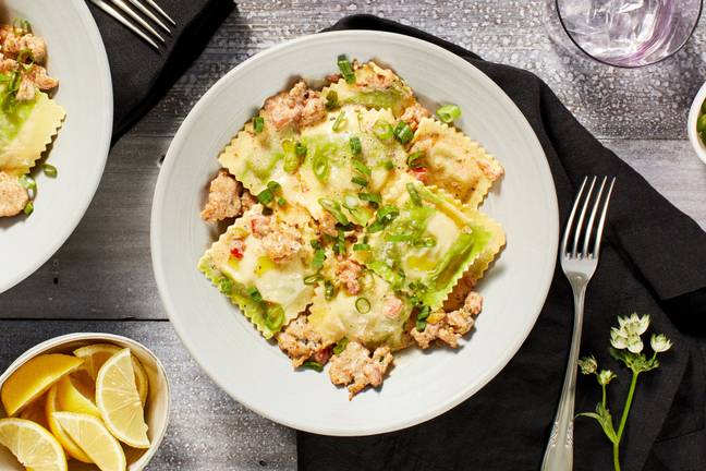 Spinach and Ricotta Ravioli