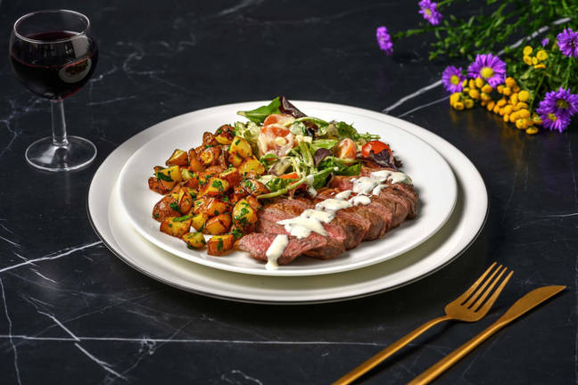 Contre-filet façon bistro et sauce béarnaise