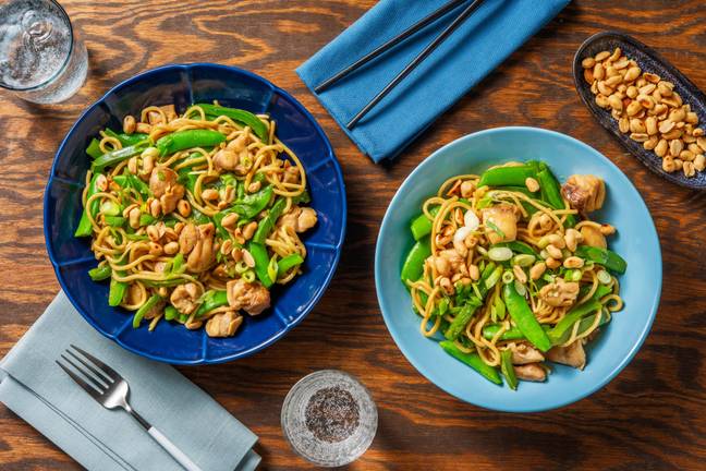 Stir-Fried Hoisin Chicken Noodles
