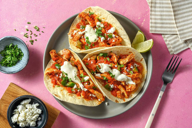Chicken Tinga Tacos