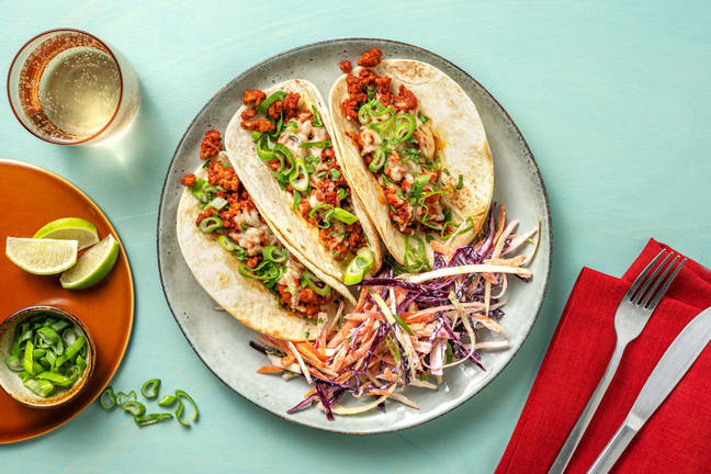 Tacos au choriqueso