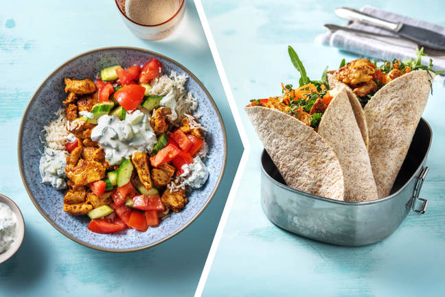 Tandoori Chicken with Garlic Rice