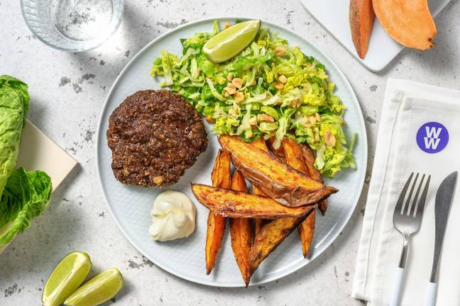 Thai Inspired Spiced Naked Burgers