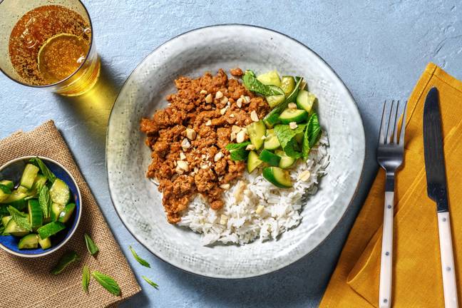 Thai Larb Style Pork Salad