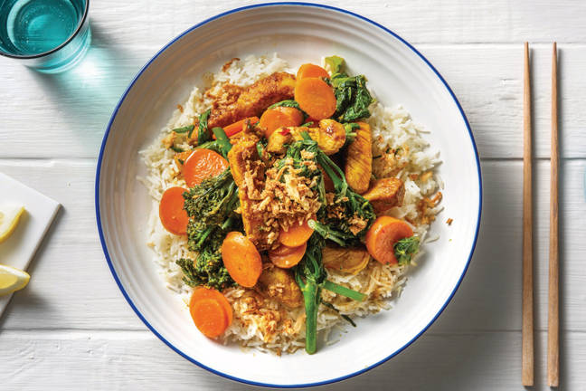 Thai-Spiced Pork & Sweet Chilli Veggies