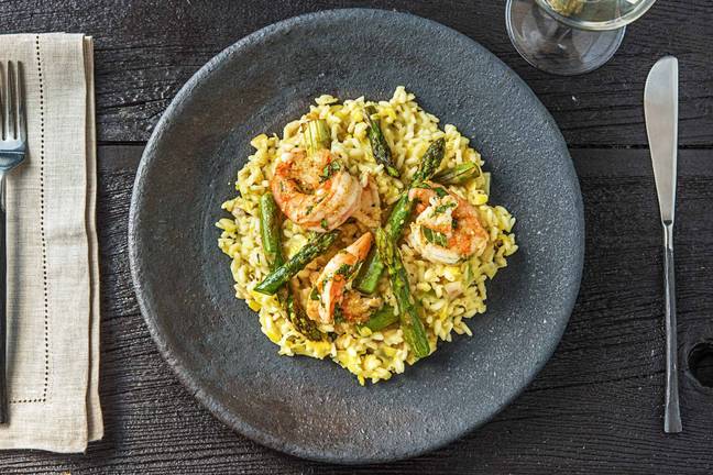 Tiger Prawn Risotto