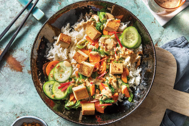 Tofu & Veggie Poke Bowl