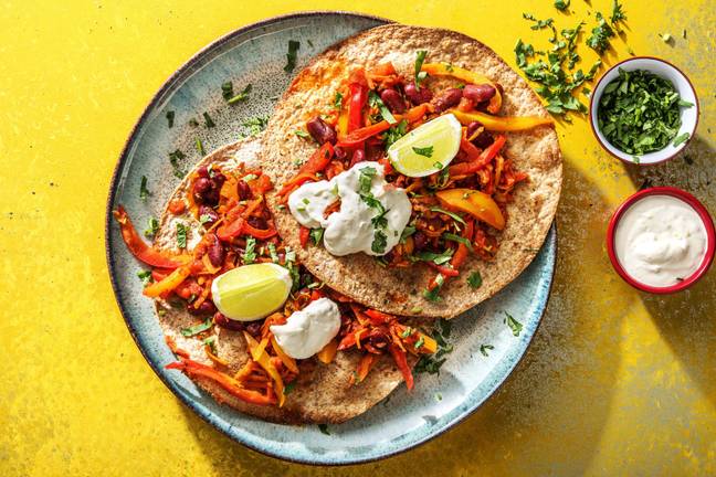 Tostadas Rapidas Vegetarianas